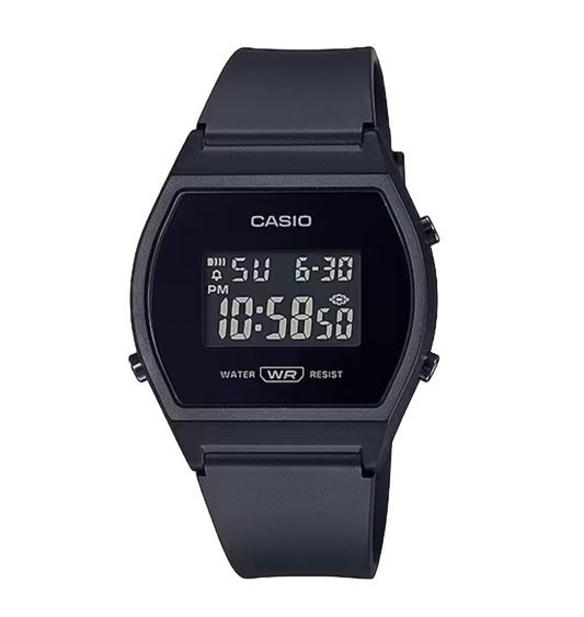 CASIO COLLECTION Minimalistisch Schwarz - PERDONA